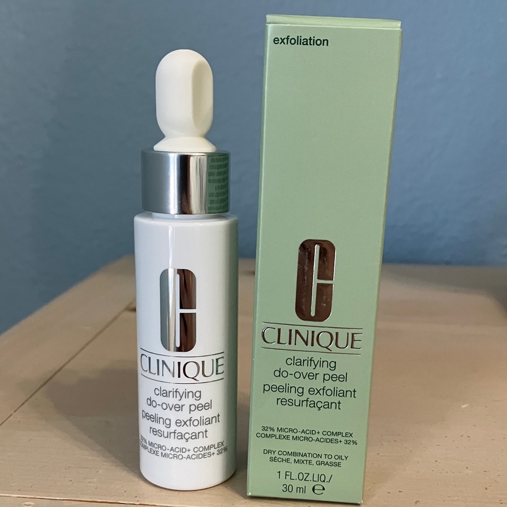 Clinique Clarifying Do-Over Peel - 1oz White and Green